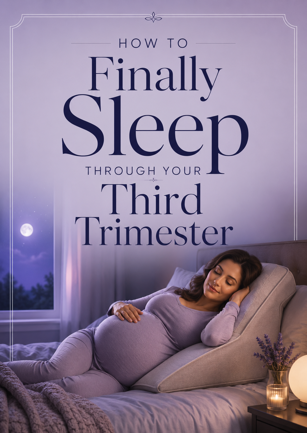 How to Finally Sleep Trough Your Third Trimester